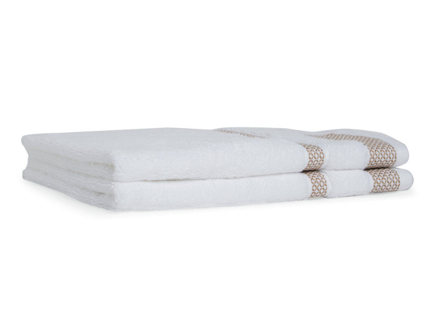 Spaces 2 Piece 100% Cotton Hand Towel Set - Hygro