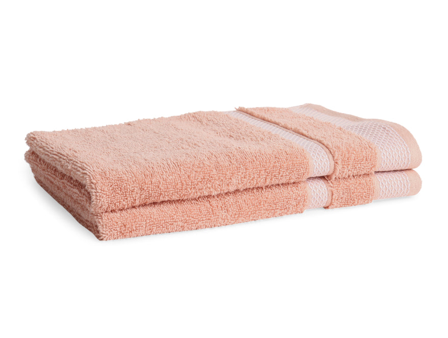 Spaces Hygro 2 Piece 100% Cotton Hand Towel Set