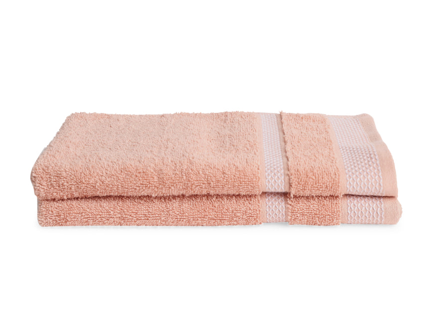 Spaces Hygro 2 Piece 100% Cotton Hand Towel Set