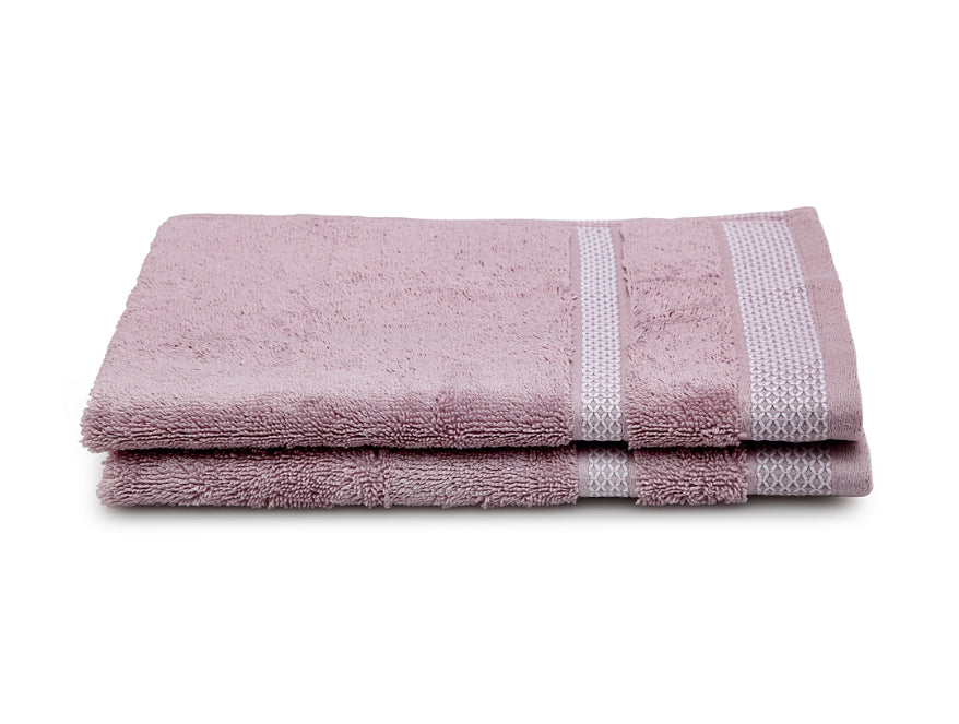 Spaces Hygro 2 Piece 100% Cotton Hand Towel Set