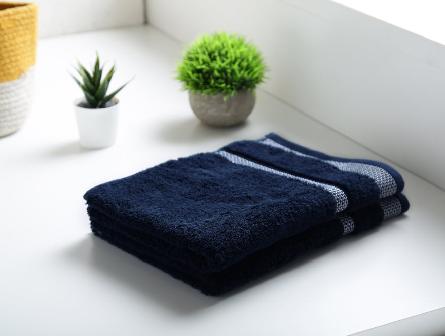 Spaces Hygro 2 Piece 100% Cotton Hand Towel Set