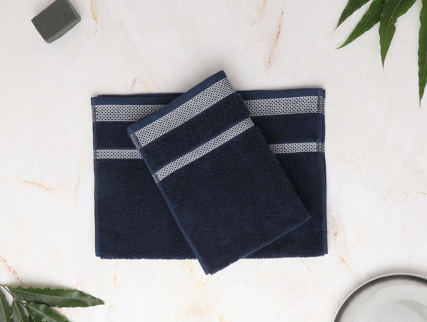 Spaces Hygro 2 Piece 100% Cotton Hand Towel Set