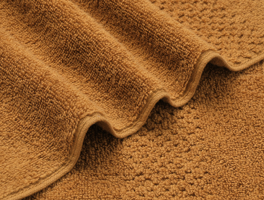 Spaces Maple Sugar - Light Brown 2 Piece 100% Cotton Hand Towel - Hygro