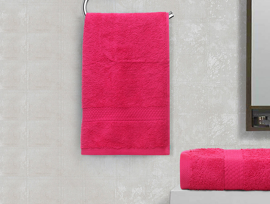 Spaces 2 Piece 100% Cotton Hand Towel Set - Colorfas