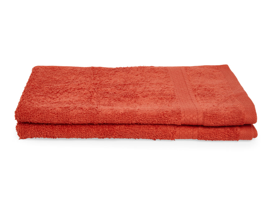Spaces 2 Piece 100% Cotton Hand Towel Set - Colorfas