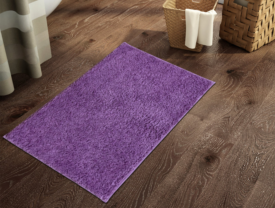 Spaces Day To Day Plus Bath Mats Large Violet