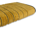 Spaces Mustard/Ash-Dark Yellow 1 Piece 100% Cotton Bath Towel