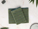 Spaces Multi 2 Piece 100% Cotton Hand Towel Set - Exotica
