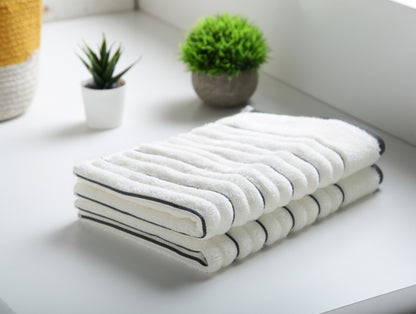 Spaces Multi 2 Piece 100% Cotton Hand Towel Set - Exotica