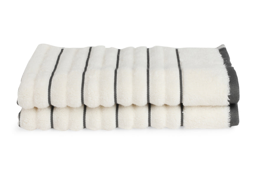 Spaces Multi 2 Piece 100% Cotton Hand Towel Set - Exotica