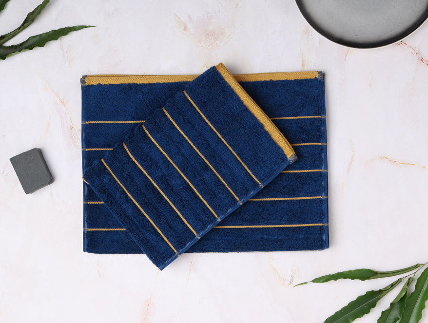 Spaces Multi 2 Piece 100% Cotton Hand Towel Set - Exotica