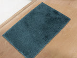 Spaces Small Teal Luxury Cushion Drylon Foot Mats