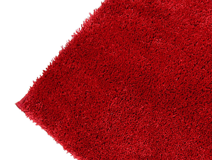 Spaces Luxury Cushlon Drylon Foot Mats Large - Red