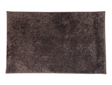 Spaces Plush Feel Chocolat Drylon e Large Foot Mat - Luxury Cushlon