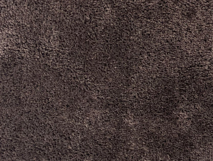 Spaces Plush Feel Chocolat Drylon e Large Foot Mat - Luxury Cushlon