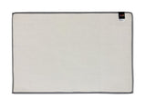 Spaces Plush Feel Grey Drylon Large Bath Mat - Luxury Cushlon