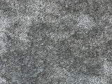 Spaces Plush Feel Grey Drylon Large Bath Mat - Luxury Cushlon
