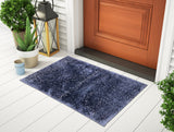 Spaces Luxury Cushlon Drylon Foot Mats Large - Dark Grey