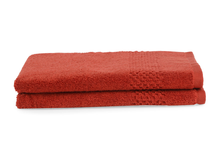 Spaces Swift Dry 100% Cotton Hand Towel Red