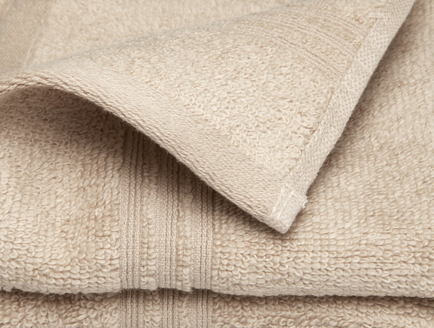 Spaces 4 Piece 100% Cotton Face Towel Set - Swift Dry