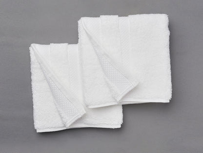 Spaces White 2 Piece Hygro Cotton Hand Towel - Hygro
