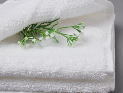 Spaces White 2 Piece Hygro Cotton Hand Towel - Hygro