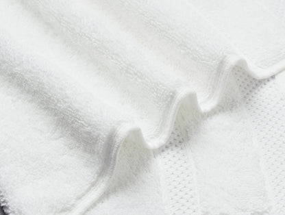 Spaces White 2 Piece Hygro Cotton Hand Towel - Hygro