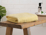 Spaces Pale Banana - Light Yellow 100% Cotton Bath Towel