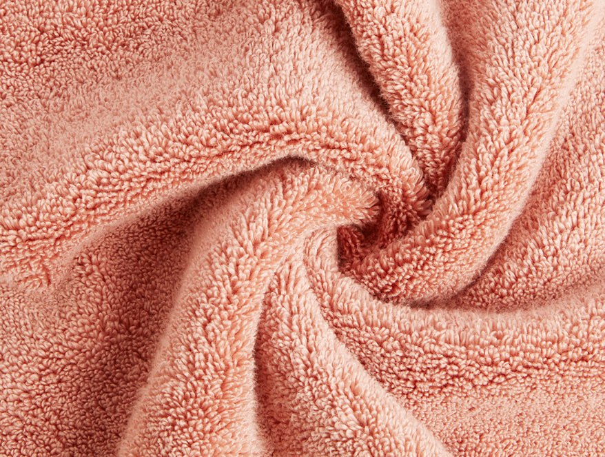 Spaces Rose Tan - Blush 2 Piece 100% Egyptian Cotton Hand Towel - Luxury