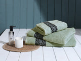Spaces Aurum 3 Piece 100% Cotton Towel Combo Set