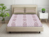 Spaces Essentials 100% Cotton Fitted Bedsheet - Indian Ethnic