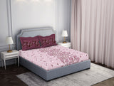 Spaces Blush Pink 100% Cotton Bedsheet Atrium