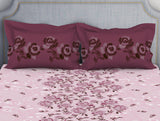 Spaces Blush Pink 100% Cotton Bedsheet Atrium