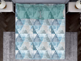 Spaces Dark Green 100% Cotton Bedsheet - Atrium