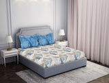 Spaces Atrium Light Blue 100% Cotton Bedsheet