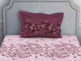 Spaces Blush Pink 100% Cotton Bedsheet Atrium