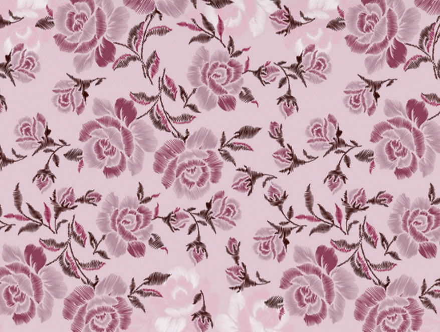 Spaces Blush Pink 100% Cotton Bedsheet Atrium