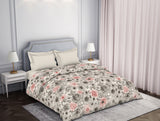 Spaces Luxurious Cream Floral Quilt from Atrium