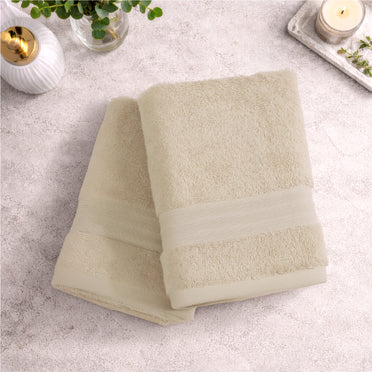 Spaces Organic Organic Cotton Hand Towel, 640 GSM, Solid