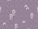 Spaces Essentials 100% Cotton Double Duvet Cover, 144 TC, Floral, Light Violet