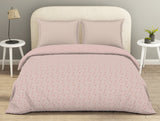 Spaces Essential 144 TC Pink Floral Duvet Cover