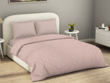 Spaces Essential 144 TC Pink Floral Duvet Cover
