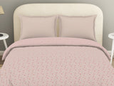 Spaces Essential 144 TC Pink Floral Duvet Cover