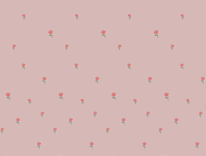 Spaces Essential 144 TC Pink Floral Duvet Cover