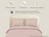 Spaces Essential 144 TC Pink Floral Duvet Cover
