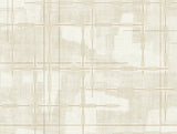Spaces Essentials Premium 100 % Cotton Large Bedsheet, 180 TC, Geometric, Taupe