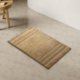 Spaces Airsoft Polyester Small Bath Mat, 1552 GSM, Solid, Yellow