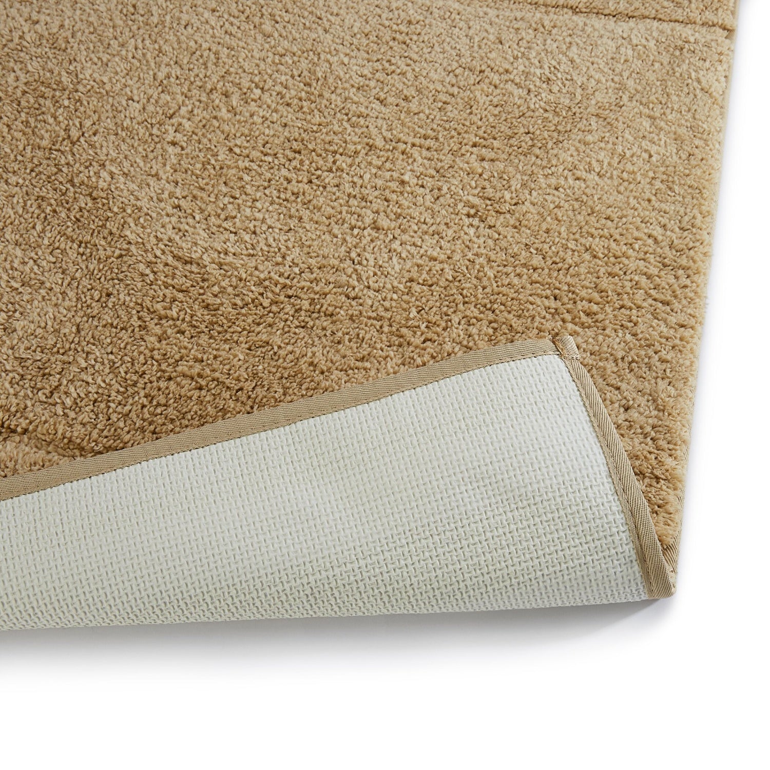 Spaces Airsoft Polyester Small Bath Mat, 1552 GSM, Solid, Yellow