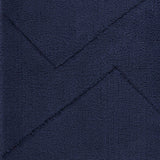 Spaces Swift Flow Polyester Small Bath Mat, 1677 GSM, Solid, Navy