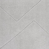 Spaces Swift Flow Polyester Small Bath Mat, 1677 GSM, Solid, Silver